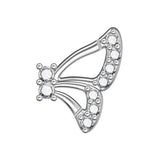 Boucles d'oreilles en or blanc 18 carats