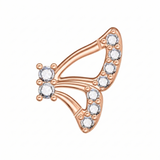 Boucles d'oreilles en or rouge 18 carats 