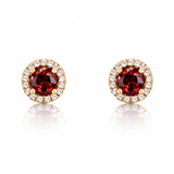 Boucles d'oreilles en or jaune 18 carats 