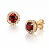 Boucles d'oreilles en or jaune 18 carats