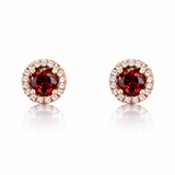 Boucles d'oreilles en or rouge 18 carats