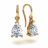 Boucles d'oreilles en or jaune 18 carats