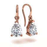 Boucles d'oreilles en or rouge 18 carats