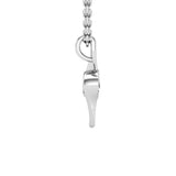 Boucles d'oreilles en or blanc 18 carats