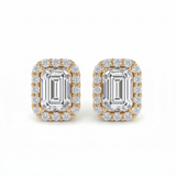 Boucles d'oreilles en or jaune 18 carats