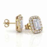 Boucles d'oreilles en or jaune 18 carats