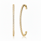 Boucles d'oreilles en or jaune 18 carats