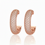 Boucles d'oreilles en or rouge 18 carats