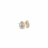 Boucles d'oreilles en or jaune 18 carats