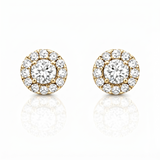 Boucles d'oreilles en or jaune 18 carats 