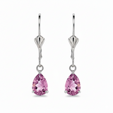 Boucles d'oreilles en or blanc 18 carats