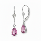 Boucles d'oreilles en or blanc 18 carats