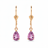 Boucles d'oreilles en or rouge 18 carats