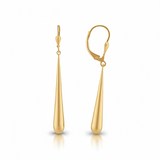 Boucles d'oreilles en or jaune 18 carats 