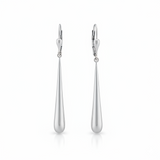 Boucles d'oreilles en or blanc 18 carats