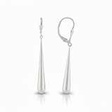 Boucles d'oreilles en or blanc 18 carats 