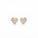 Boucles d'oreilles en or jaune 18 carats 