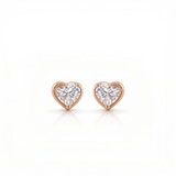 Boucles d'oreilles en or rouge 18 carats