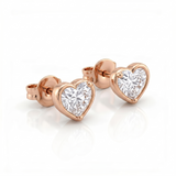 Boucles d'oreilles en or rouge 18 carats 