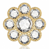 Boucles d'oreilles en or jaune 18 carats 