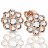 Boucles d'oreilles en or rouge 18 carats
