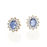 Boucles d'oreilles en or jaune 18 carats