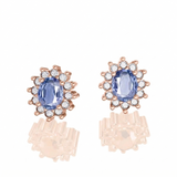 Boucles d'oreilles en or rouge 18 carats