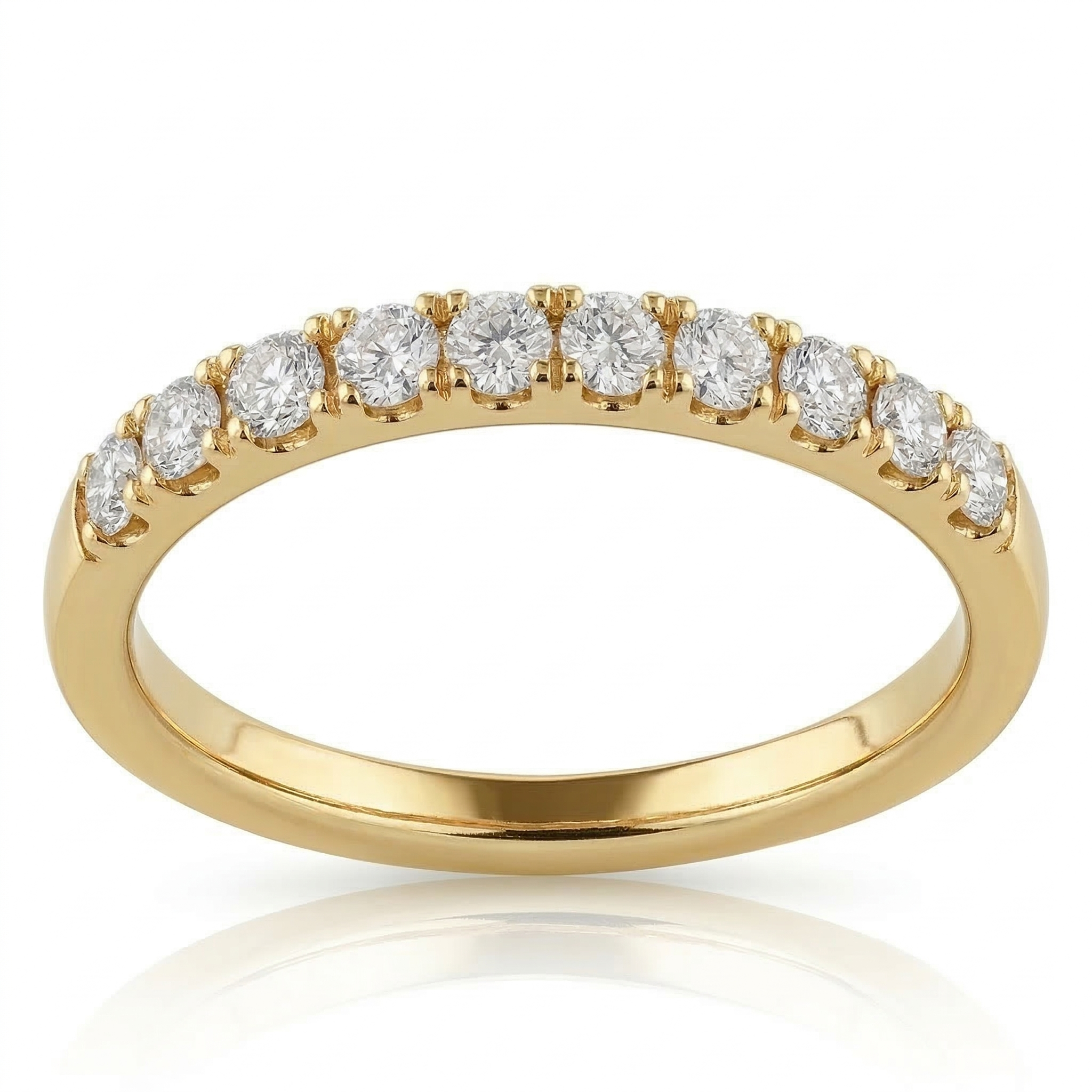 Boucles d'oreilles en or jaune 18 carats