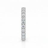 Boucles d'oreilles en or blanc 18 carats