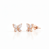 Boucles d'oreilles en or rouge 18 carats 