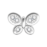 Boucles d'oreilles en or blanc 18 carats