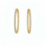 Boucles d'oreilles en or jaune 18 carats