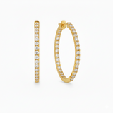 Boucles d'oreilles en or jaune 18 carats