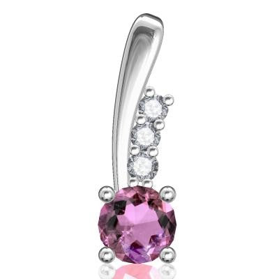 Boucles d'oreilles en or blanc 18 carats 