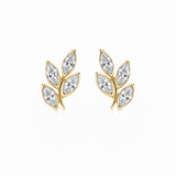 Boucles d'oreilles en or jaune 18 carats