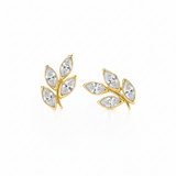 Boucles d'oreilles en or jaune 18 carats