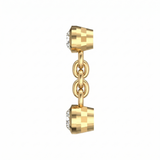 Boucles d'oreilles en or jaune 18 carats
