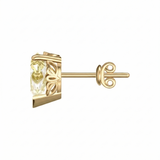 Boucles d'oreilles en or jaune 18 carats