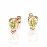 Boucles d'oreilles en or rouge 18 carats 