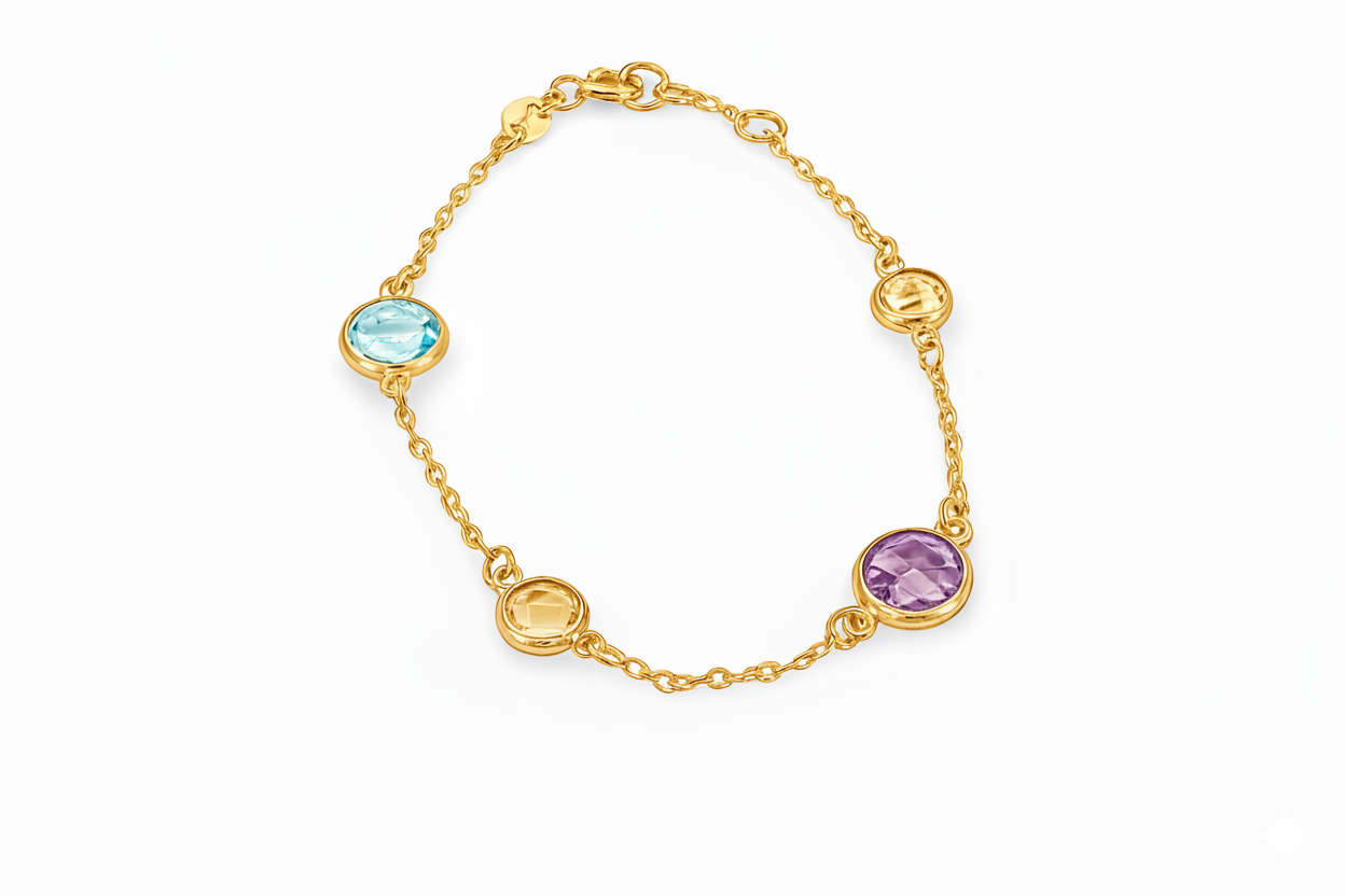 Bracelet en or jaune 18 carats