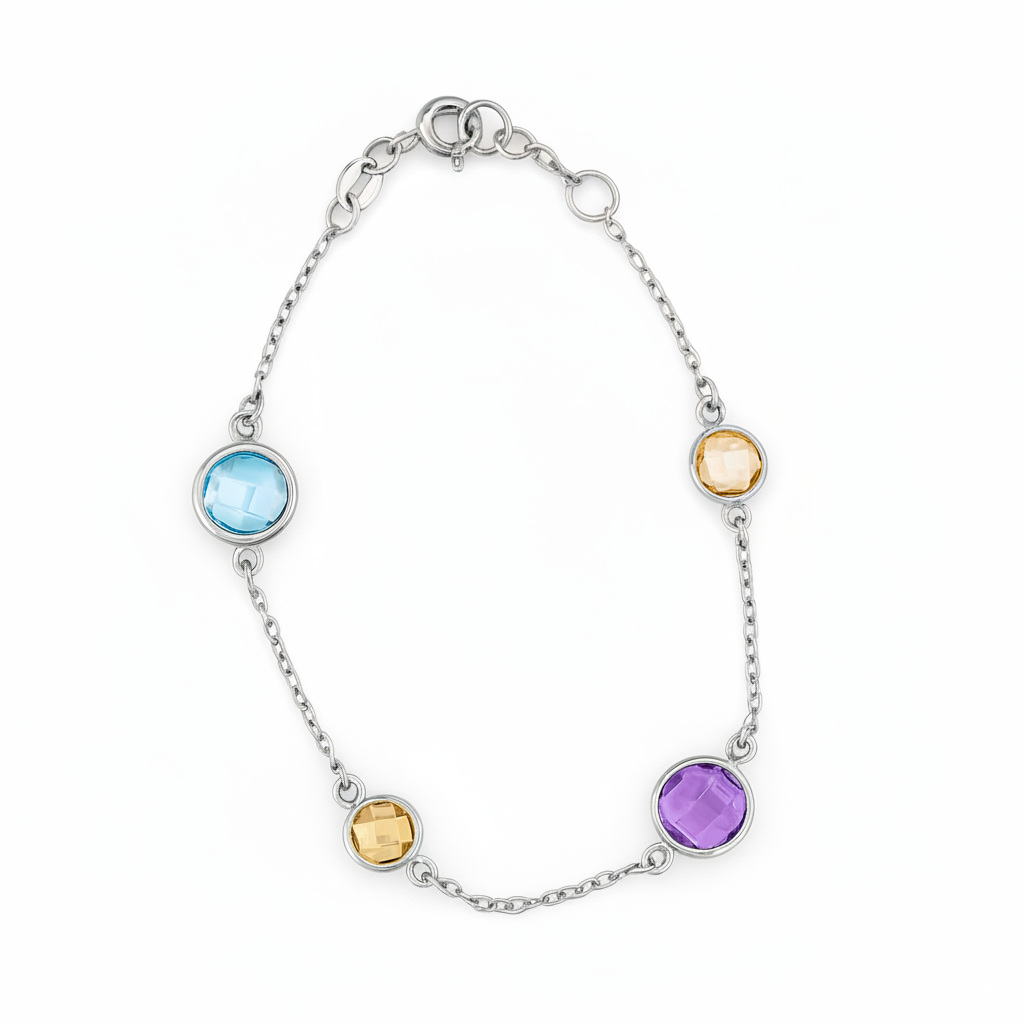 Bracelet en or blanc 18 carats