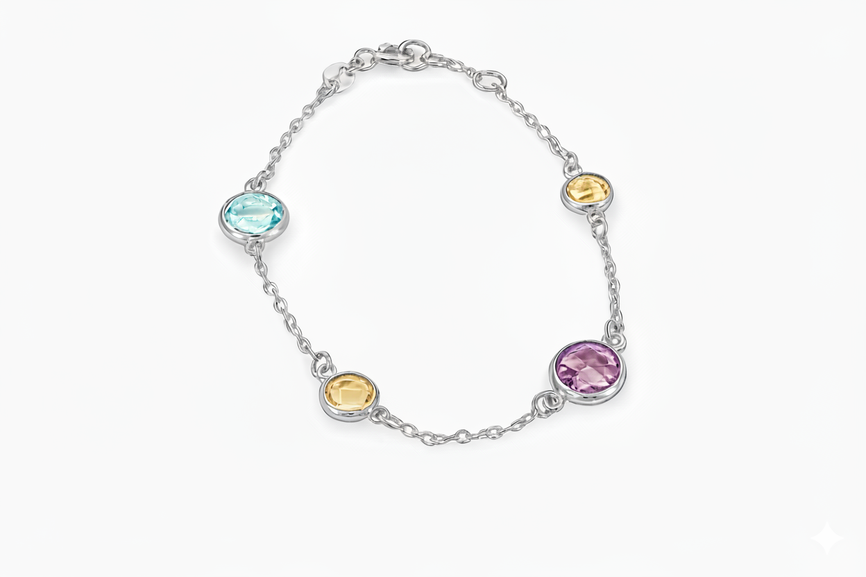 Bracelet en or blanc 18 carats
