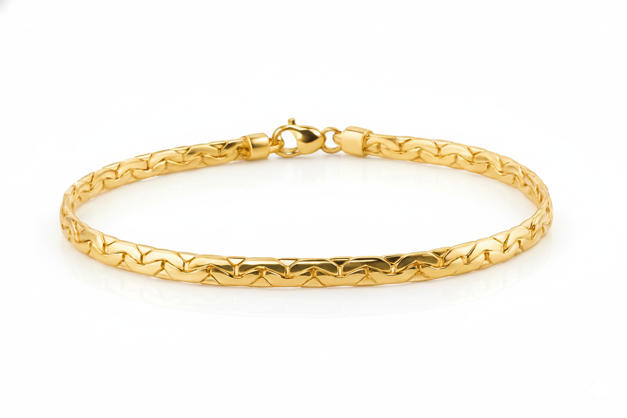Bracelet en or jaune 18 carats