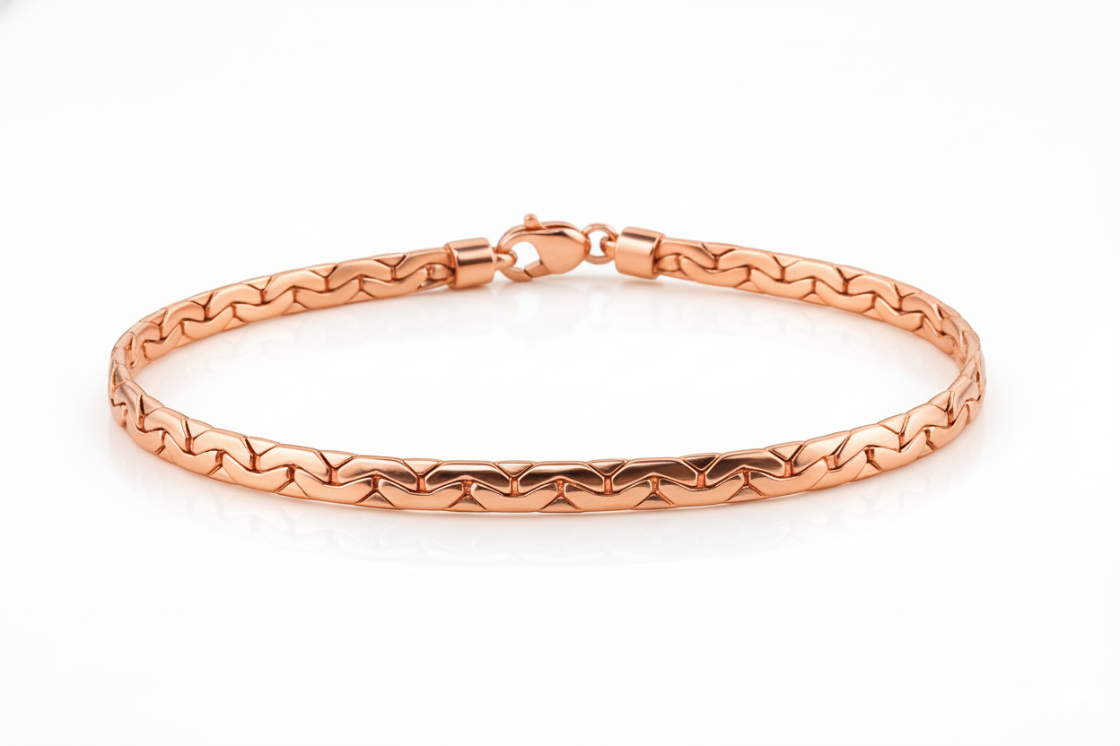 Bracelet en or rouge 18 carats