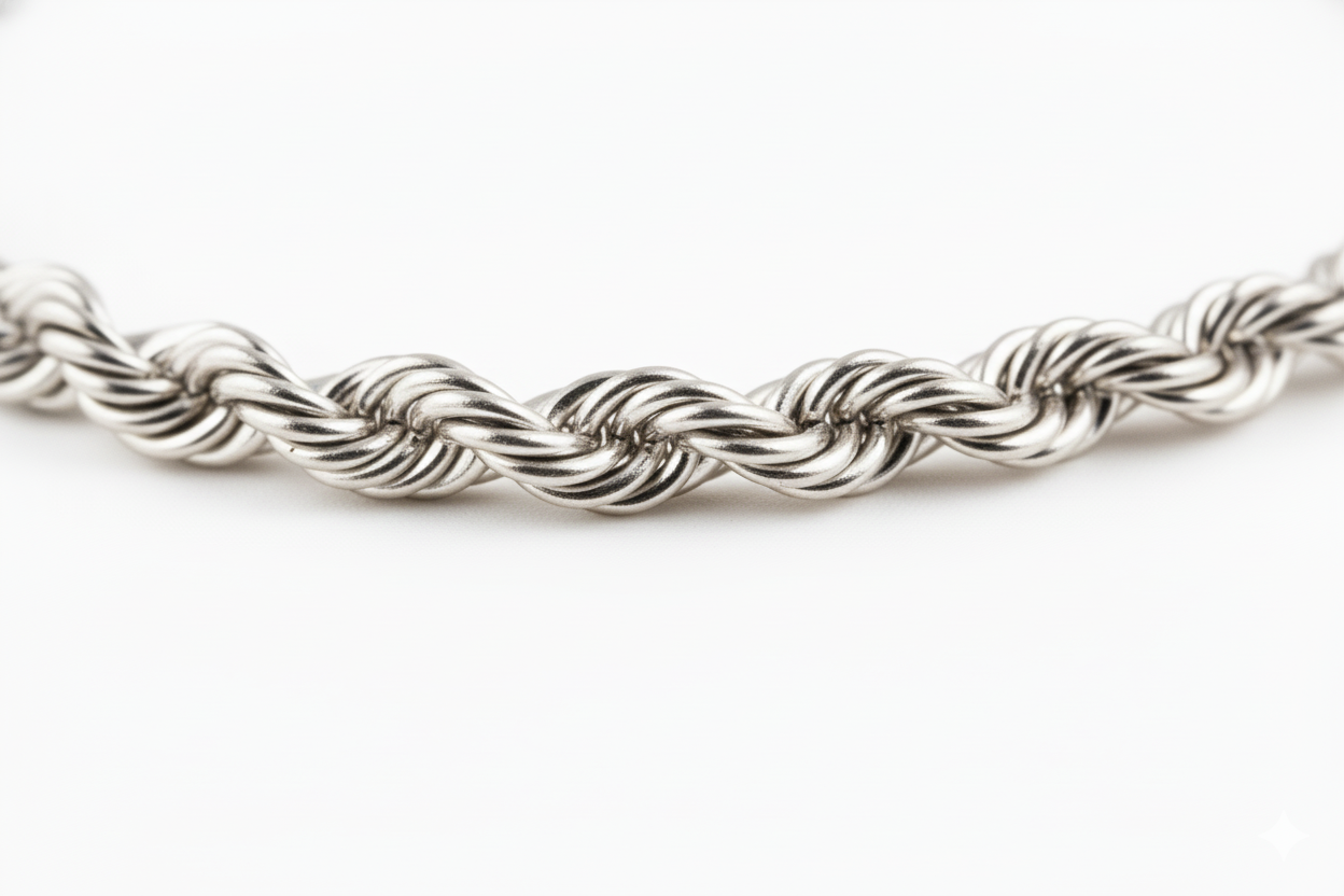 Bracelet en or blanc 18 carats