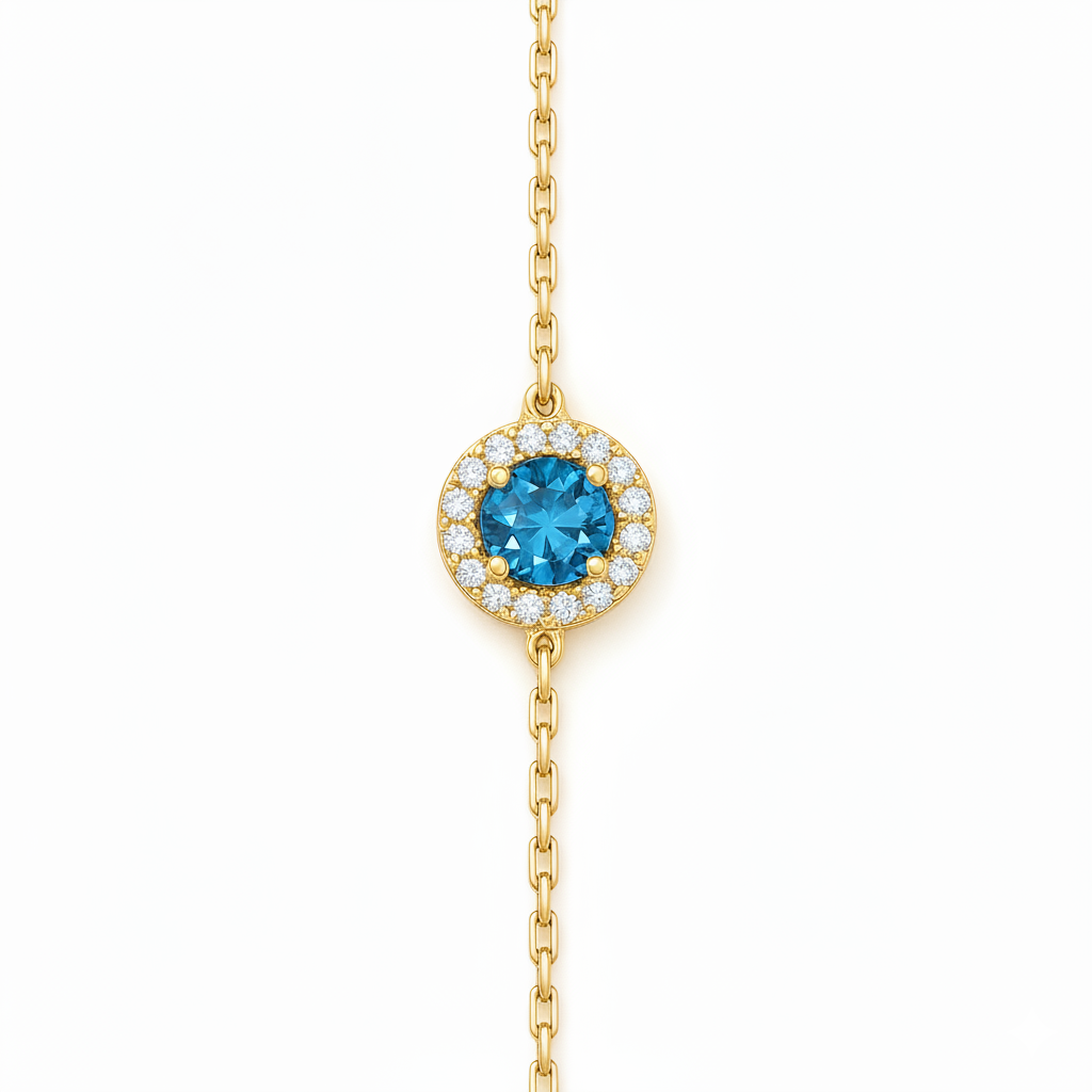Bracelet en or jaune 18 carats