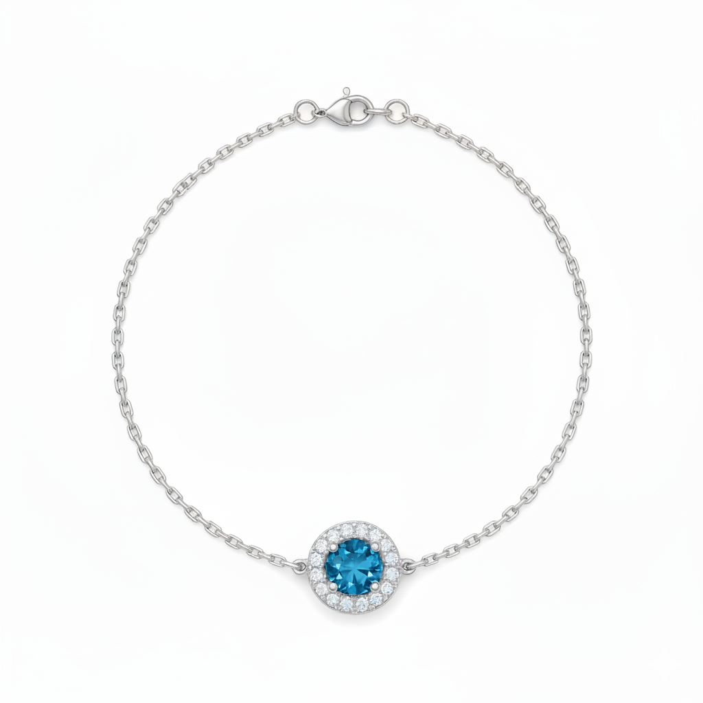 Bracelet en or blanc 18 carats