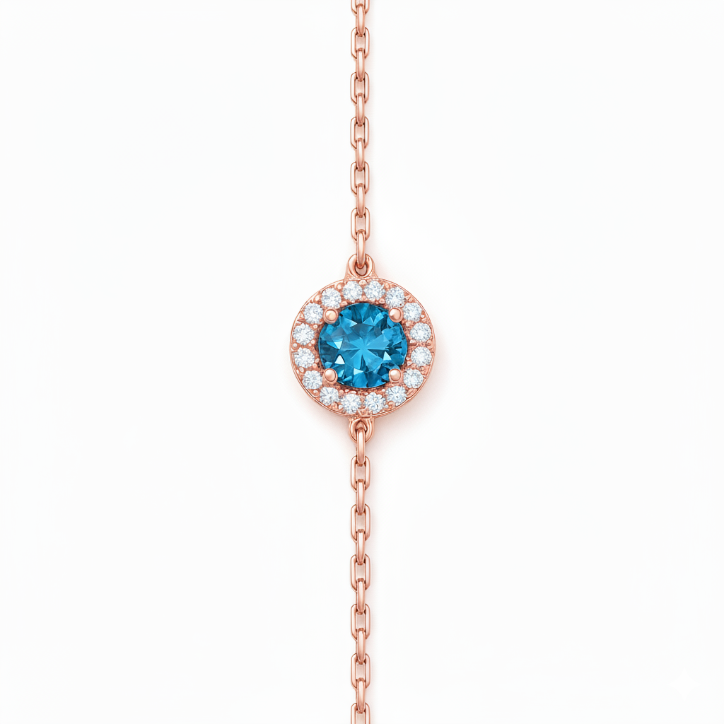 Bracelet en or rouge 18 carats