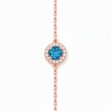 Bracelet en or rouge 18 carats