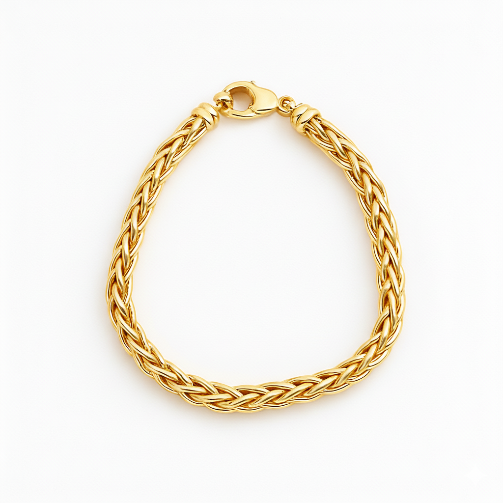Bracelet en or jaune 18 carats